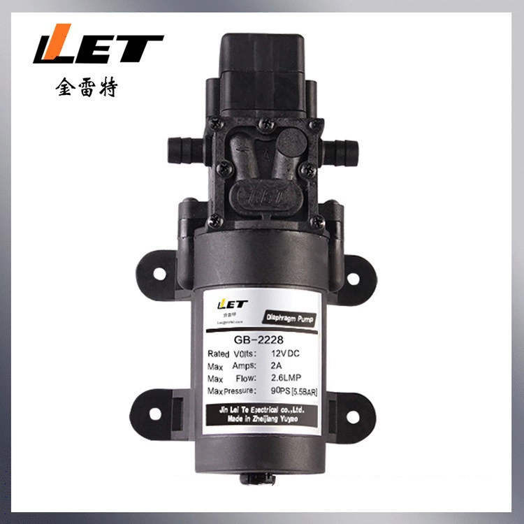 GB-2228 сельскохозяйственный мембранный насос высокого давления Водяной насос для мойки автомобилей 12 В 24 В Электрический насос высокого давления