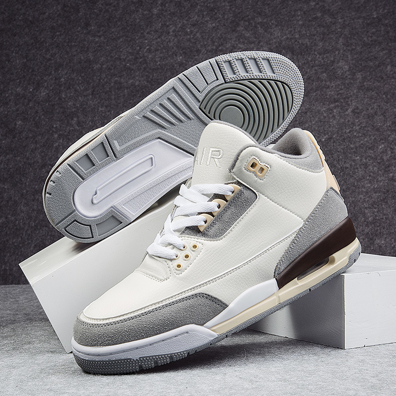 Putian fábrica al por mayor zapatos de los hombres populares zapatos de las mujeres zapatos corrientes puro original AJ3 baloncesto zapatos pareja casual zapatilla de deporte