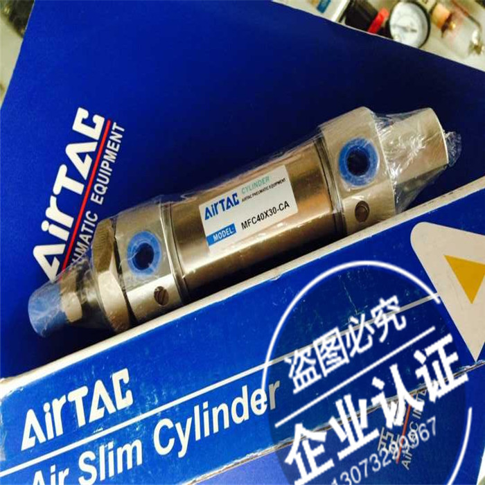 亚德客AIRTAC不锈钢迷你气缸MFC40*200*225*250*300-S