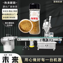 GFC-50D全自动粉末定量灌装机 味椒盐灌装机 五香粉香料粉灌装机