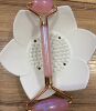 Double-head roller massager [rose quartz]