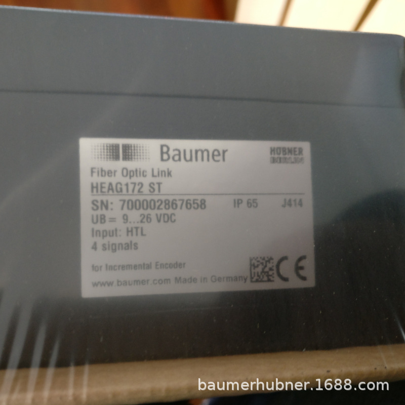 baumer堡盟THALHEIM编码器ITD40A4Y21024TNIK4SW15HS14