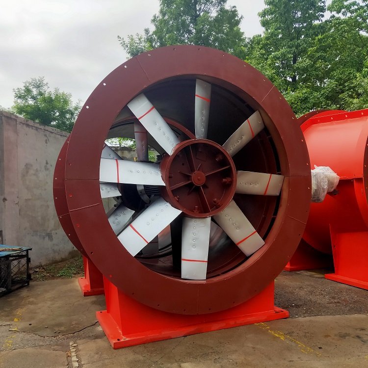 Suministro de ventilador de flujo axial contra-rotativo a prueba de explosiones para uso en la mina FBDNo6.0/2x11