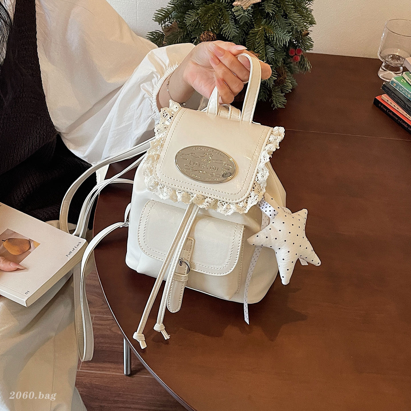 Colegio 2026 bolsa de moda para viajeros mujeres nuevo estilo de viento versátil verano hombro pequeño paquete de clase coreano mochila