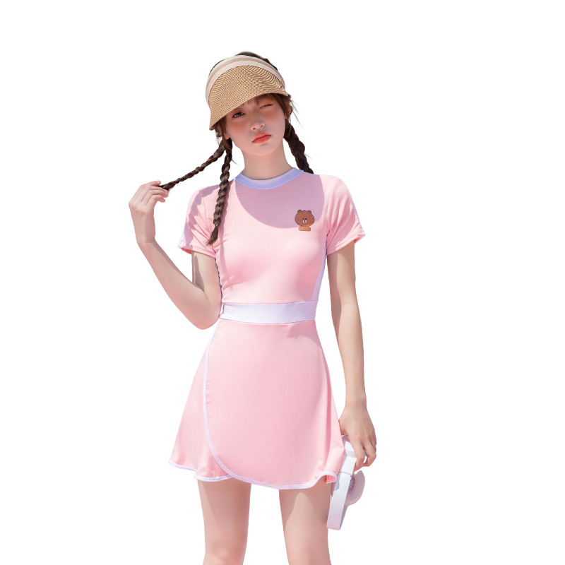 Children's brand cute fresh sports swimwear for leisure