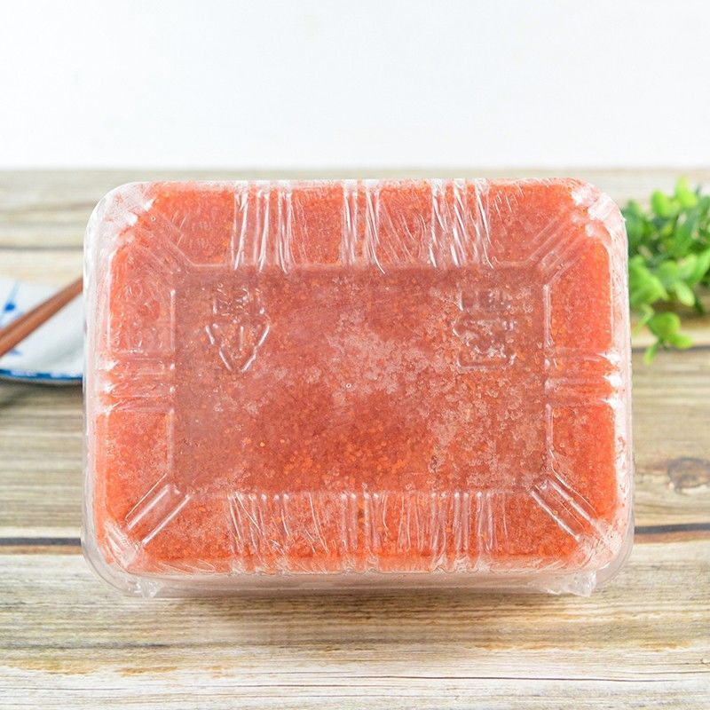 장선장 소립어 캐비어 붉은 게 400g 일본식 김밥 재료 바로 먹을 수 있는 붉은 게 캐비어 소스
