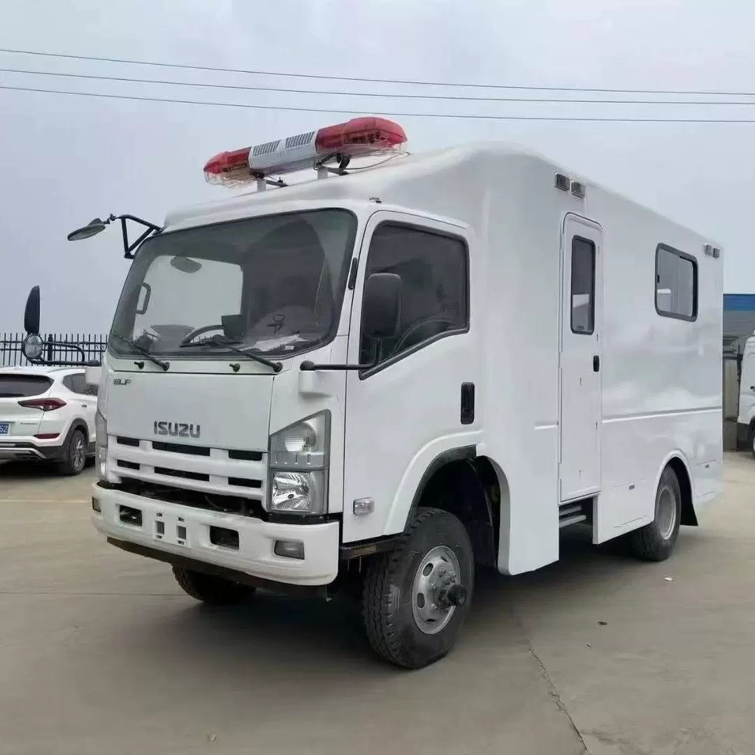 出口庆铃五十铃ISUZU方舱负压救护车可/监护型医疗救护车厂家直供