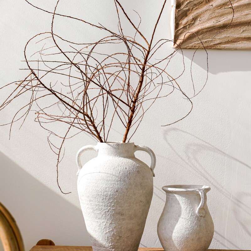 Flower Vase Ornament for Living Room, Ceramic Flower Arrangement, Light Luxury Style Pottery Jar, Wabi-Sabi Zen Style, Retro Chinese Style, Large Coarse Pottery Vase Flower Vase Ornament for Living Room, Ceramic Flower Arrangement, Light Luxury Style Pottery Jar, Wabi-Sabi Zen Style, Retro Chinese Style, Large Coarse Pottery Vase