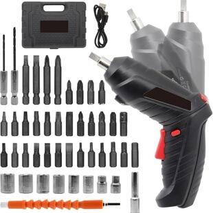 Electric Screwdriver Set Household Industrial Grade Small Electric Drill Screw Multi-Function Hand Drill Lithium Electric Screwdriver