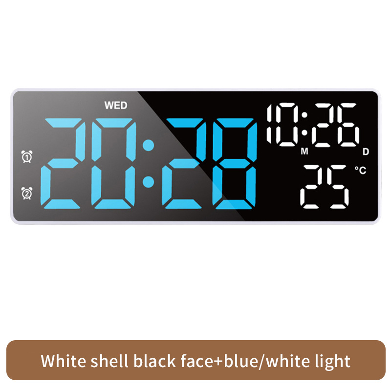 black shell blue light+white light