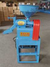 碾米机用220v小型傻瓜式稻谷打米机碾米粉碎一体机去壳剥谷机器