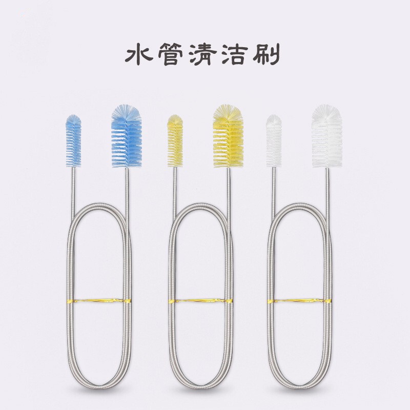 Straw Cleaning Brush Set 12 Pieces Long Bottle Cleaning Brush Nylon Tube Brush Kit Test Tube Water Bottle Straw Cup Pipe Brush