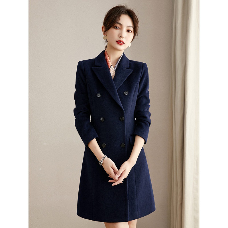Business Wear Woolen Outwear Women's Wool Outwear Stewardess Customer Service Hotel Front Desk Jewelry Store Work Clothes Property Workwear