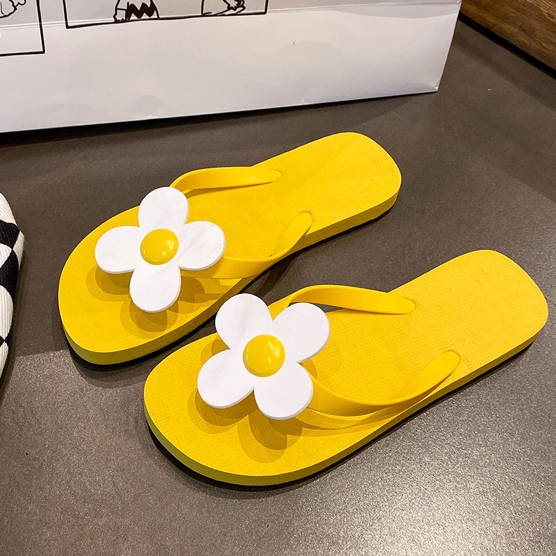 Zapatillas de flip flop para mujeres de verano nuevas parejas de internet resbaladiza playa de moda clip de pie resbaladiza ropa exterior