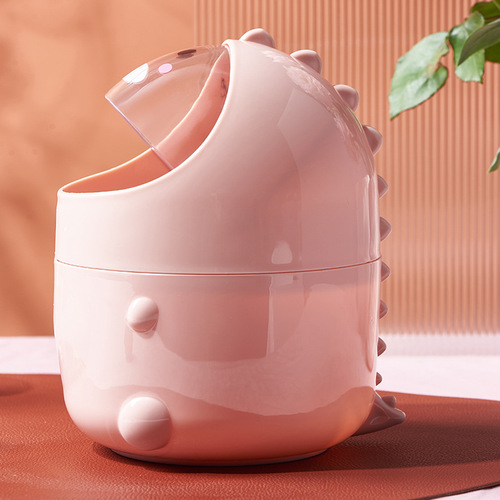 Desktop trash can cute small mini table dining table desk desk home living room coffee table creative with lid