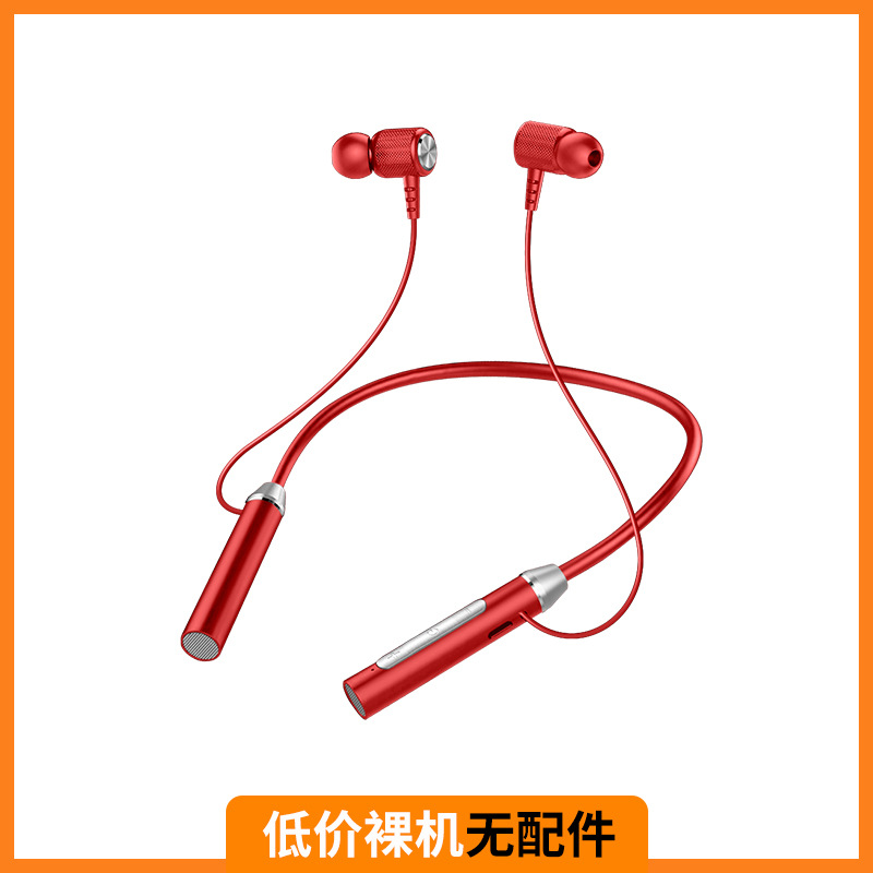 Música estéreo montada en el cuello en la oreja Halter binaural deportes corriendo auriculares inalámbricos Bluetooth larga espera al por mayor
