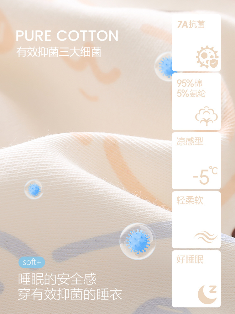 Pijamas de niñas 2025 nueva primavera y otoño algodón de manga larga delgada para niños ropa de casa para niños pequeños set