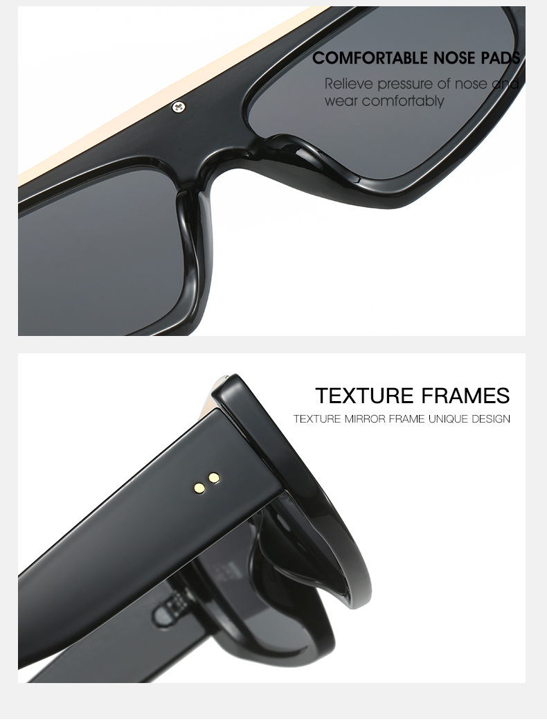 Triangle Frame Sunglasses For Men And Women Versatile Style_voghion.com