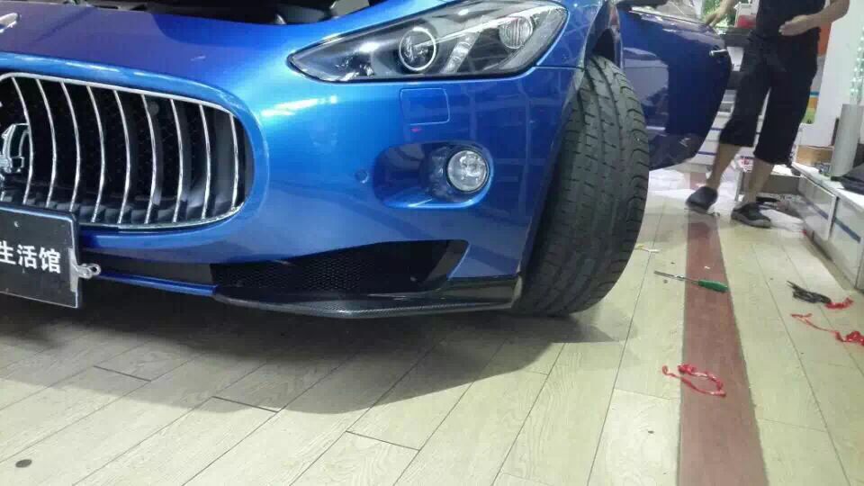 Maserati Gts Modified Lightweight Carbon Fiber Front Corner Lip Modification Parts