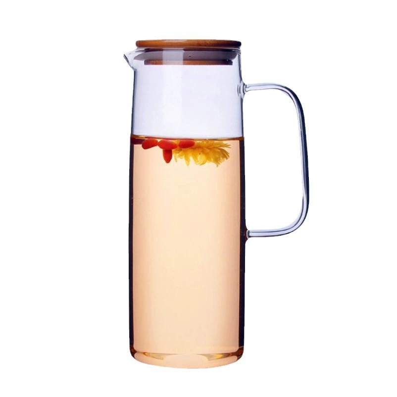Explosion-proof capacious glass teapot, water glass, increased thickness