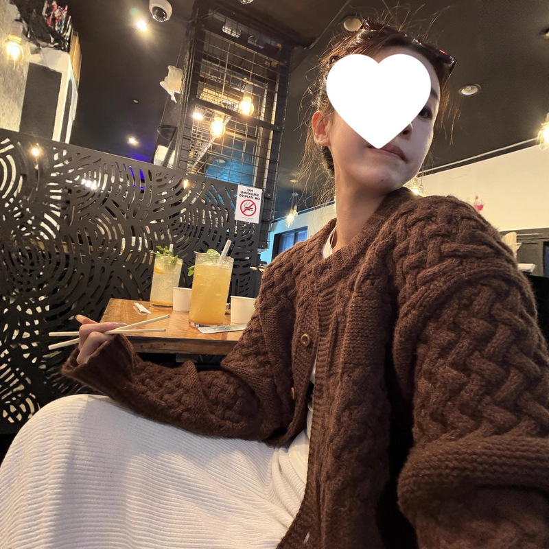 Xz Winter Heavyweight 100 Wool Thick Woven Pineapple Pattern Thick Outwear Versatile Knitted Cardigan