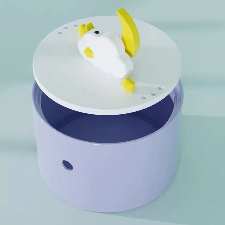 Dispensador de agua para gatos que fluye dispensador de agua de cerámica tazón de alimentación de agua para perros Filtro de circulación automático dispensador de agua para gatos suministros