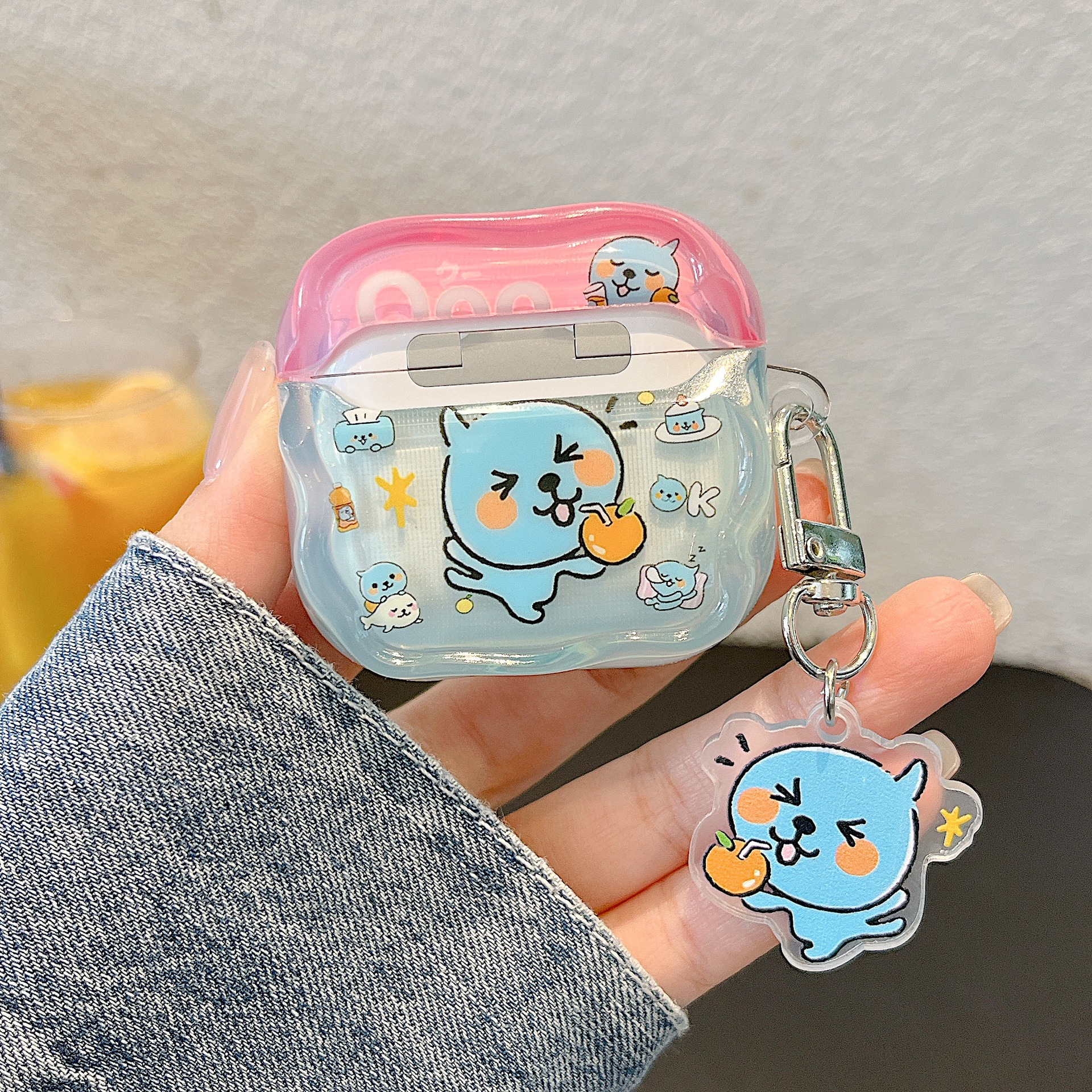 Casas de auriculares IMD Cartoon Queer para AirPods Pro Casas de auriculares Bluetooth AirPods3 / 4 generación a prueba de caídas image 4