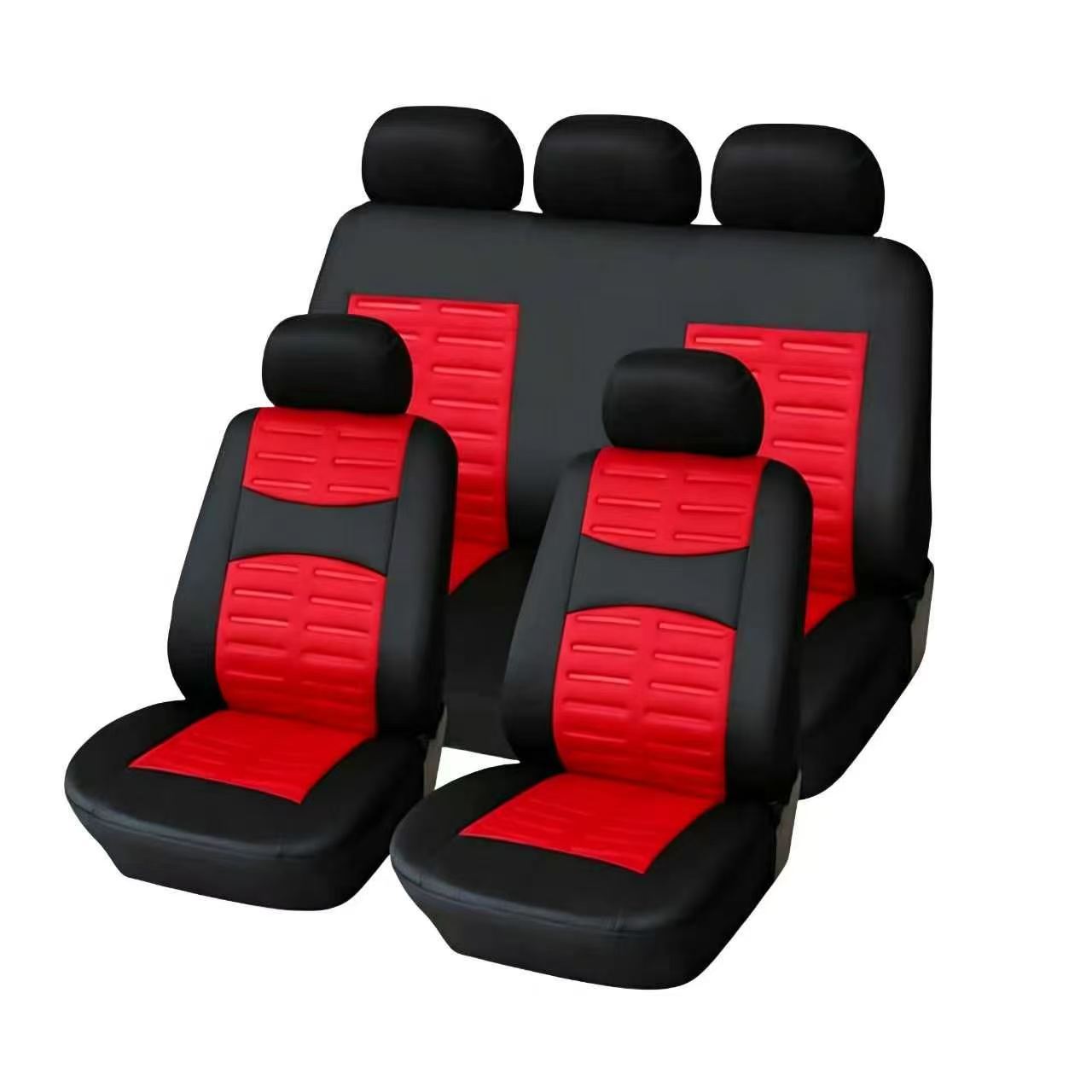 Foreign trade car seat covers, bone-patterned thin strip press machine, car accessories, seat cushions, seat covers, universal for all seasons, cross-border foreign trade WISH