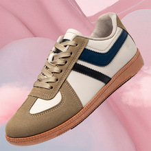 新款德训鞋时尚百搭小白鞋跨境男士鞋阿甘休闲鞋舒适潮流学生男鞋