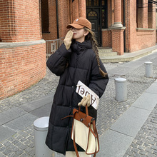 纯色羽绒棉服女2024冬季新款韩版面包服时尚宽松加厚棉衣外套批发