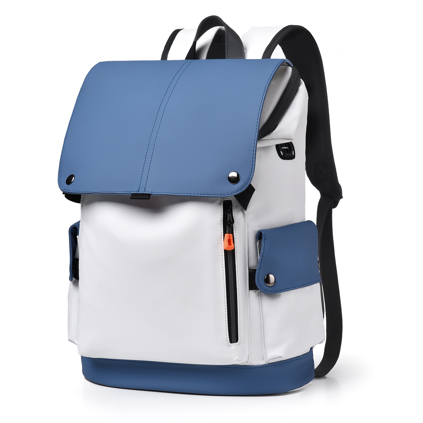 Cross-border men's backpack, lightweight, simple, versatile, large-capacity, suitable for daily commuting, business, and travel