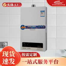 陽台壁掛式家用燃氣恆溫機洗澡強排恆溫熱水器液化煤氣16升熱水器