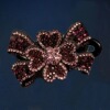 High-end universal hairgrip for mother, cute accessory, flowered, Korean style, simple and elegant design