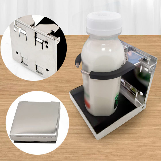 Multifunctional stainless steel folding cup holder adjustable cup holder yacht RV essential storage artifact