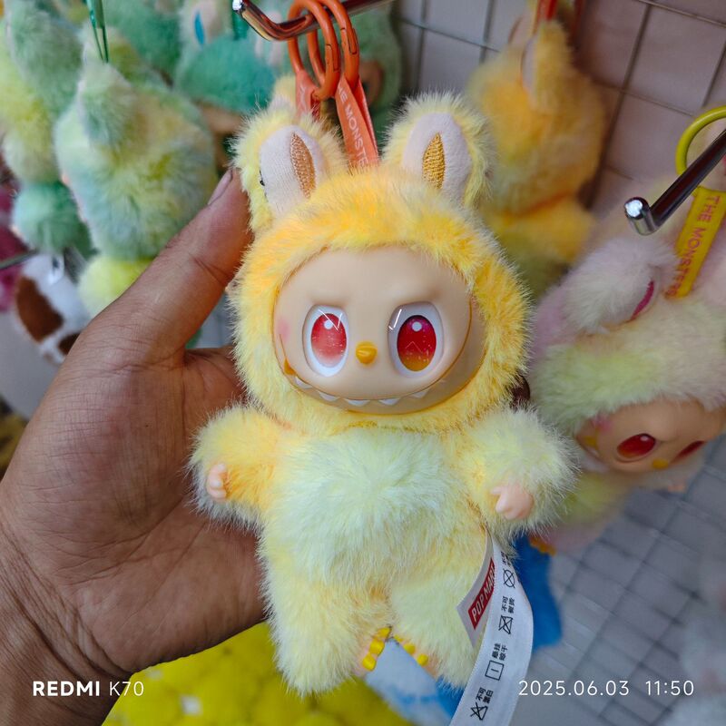 ソースメーカー labubu ペンダント labubu ビニールぬいぐるみ男性インターネット有名人キーホルダーバッグぬいぐるみ|undefined