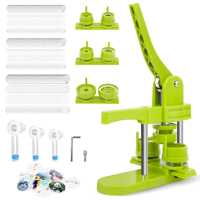Máquina de Hacer Insignias Infantil de Plástico Multifuncional DIY para Niños y Fiestas image 3