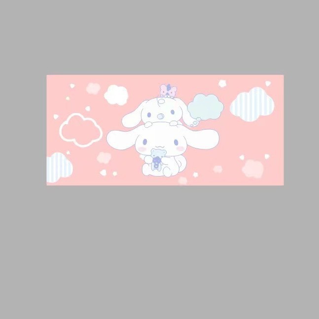 Decoración de pastel de perro de jade adorno de decoración de pastel de perro de orejas grandes blancas de dibujos animados retro Kulomi complemento de vestir para hornear tarjeta de cumpleaños