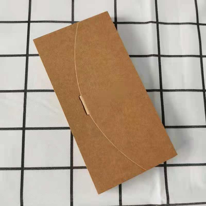 En stock al por mayor sobre neutral caja del teléfono móvil caja de embalaje bufanda de seda marcador integrado caja de regalo con LOGO