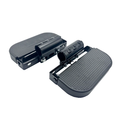 Electric vehicle pedal, motorcycle bumper folding pedal widened