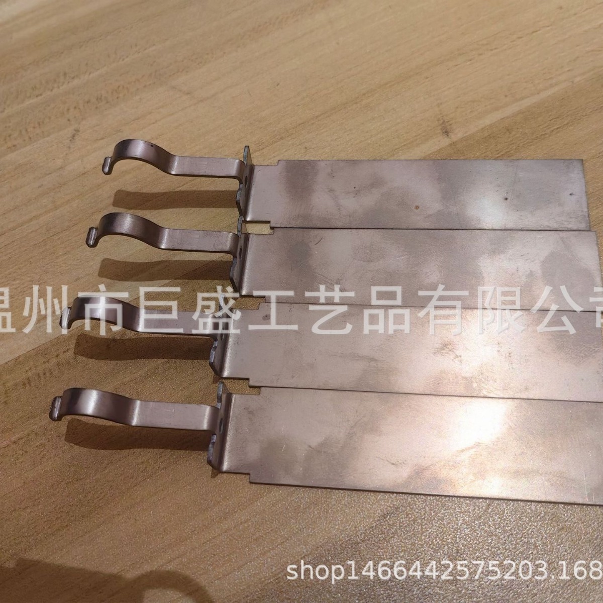 纯钛电解片1.0厚纯钛鱼勾折弯油压阴阳极电解片