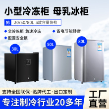 小型冷冻冰柜30L迷你冷冻柜小冰柜家用冷冻柜母乳茶叶冻肉小冰箱
