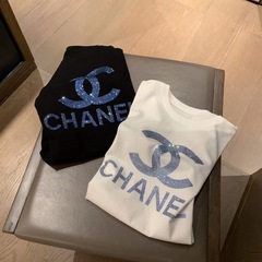 小香風文字ホットドリル半袖tシャツ女性夏純綿デザイン感小衆ゆるいカジュアル上着