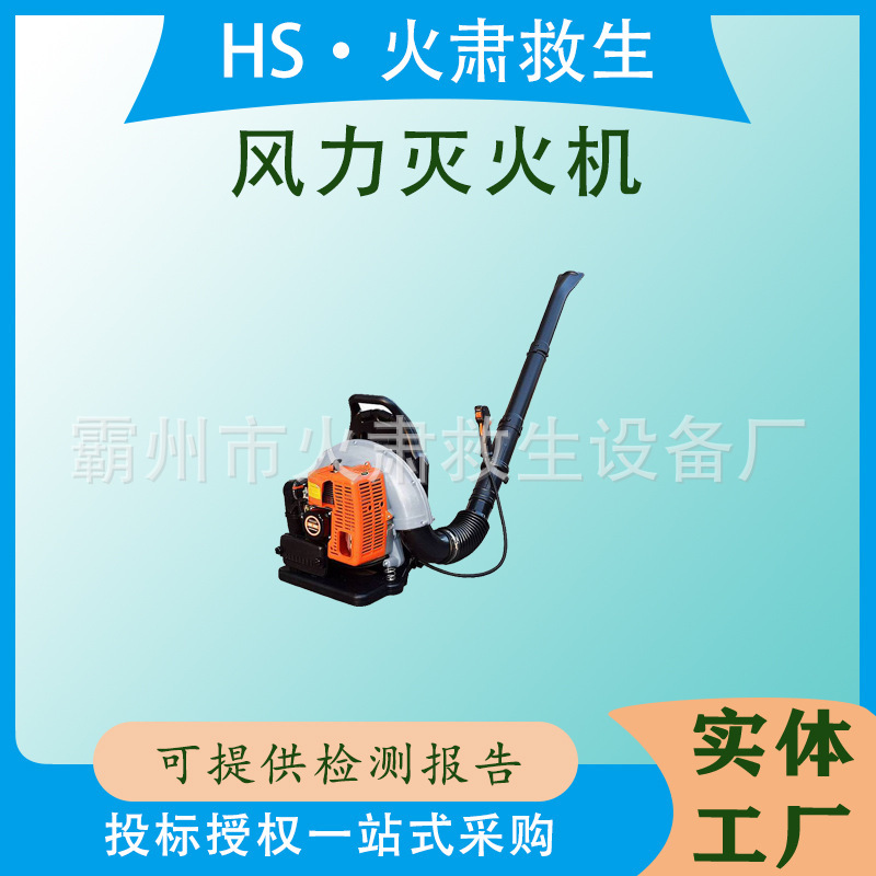 森林火灾扑救风力灭火机3kW手提式吹雪机3kg汽油吹风机
