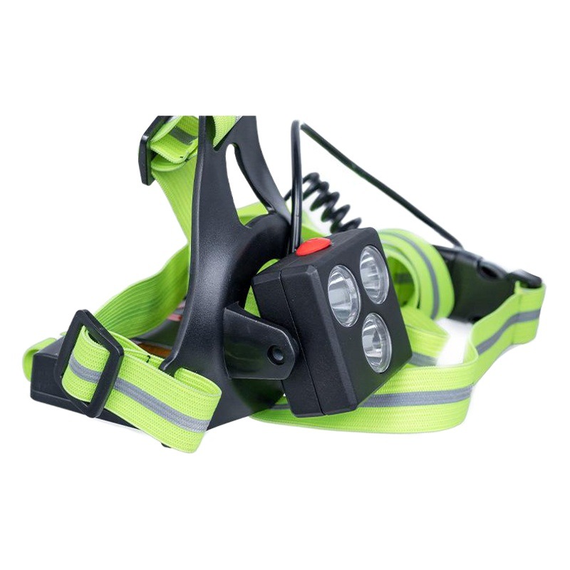 2020 nuevo USB recargable Luz de marcha Luz de pecho al aire libre montañismo noche Luz de marcha luz de advertencia