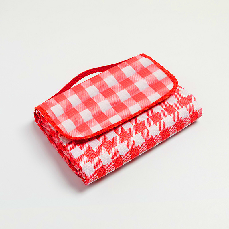 빨간색과 흰색 격자