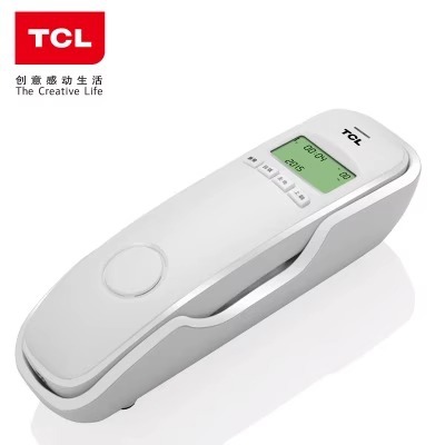 Domain 8A/9A Wall-Mounted Hotel Bathroom Caller ID Landline Home Wall-Mounted Telephone TCL Wired Landline