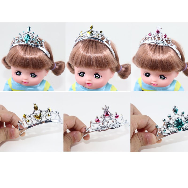 Milu muñeca pequeña Merlot princesa vestido Anna princesa vestido niña jugar casa juguete muñeca accesorios fábrica lote