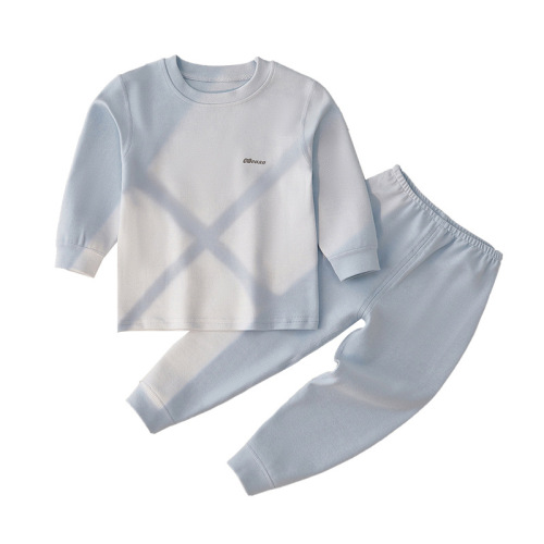 Boys' Autumn Top and Bottom Set / Girls' Cotton Children's Long-Sleeved Underwear and Pants / Baby Clothes for Toddlers / Winter Sleepwear