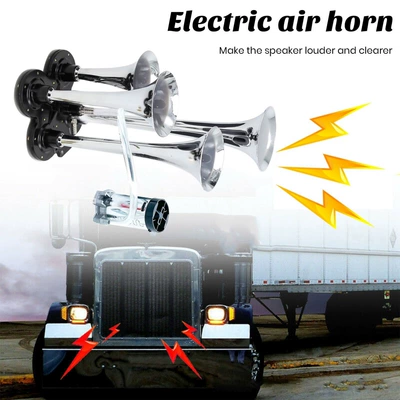 Car horn/tweeter, Horn 4-Tube Air Horn 150Db