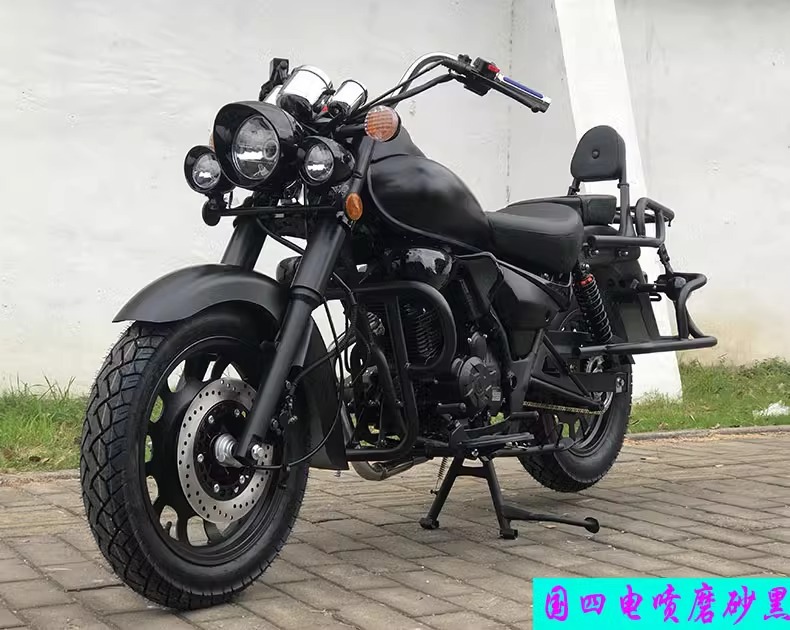 Retro Motorcycle Sports Car 200Cc National Iv Efi Can Be Licensed Storm Harley Prince Fuel Straddle Street Motorcycle